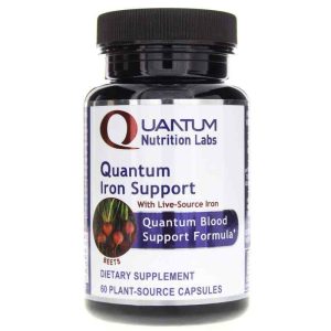 Iron Support, 60 Veg Capsules, by Quantum Nutrition Labs