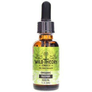 Isolate CBD Oil Maximum, 1 Oz, by Wild Theory CBD
