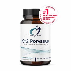 K+2 Potassium, 120 Veg Capsules, by Designs For Health