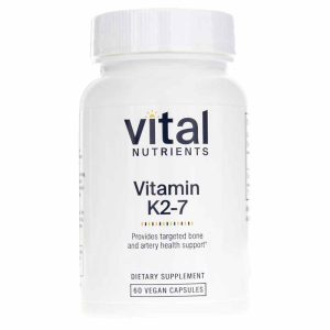 K2-7, 60 Veg Capsules, by Vital Nutrients