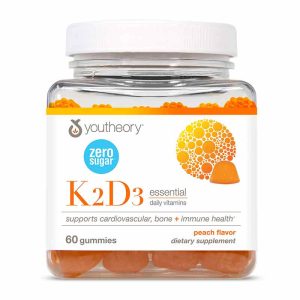 K2D3 Zero Sugar Gummies, by Youtheory