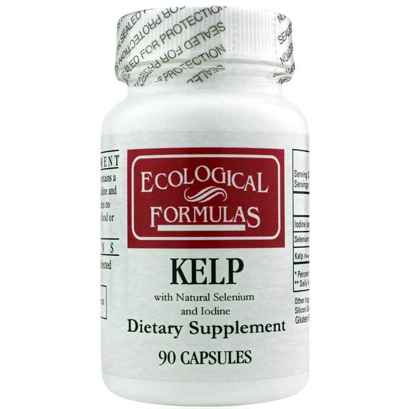 Kelp with Natural Selenium and Iodine, 90 Capsules, by Ecological Formulas