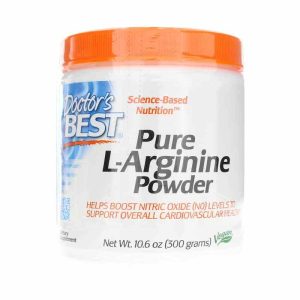 L-Arginine Powder, 10.6 Oz, by Doctors Best
