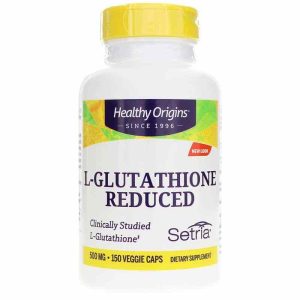 L-Glutathione Reduced Setria 500 Mg, by Healthy Origins