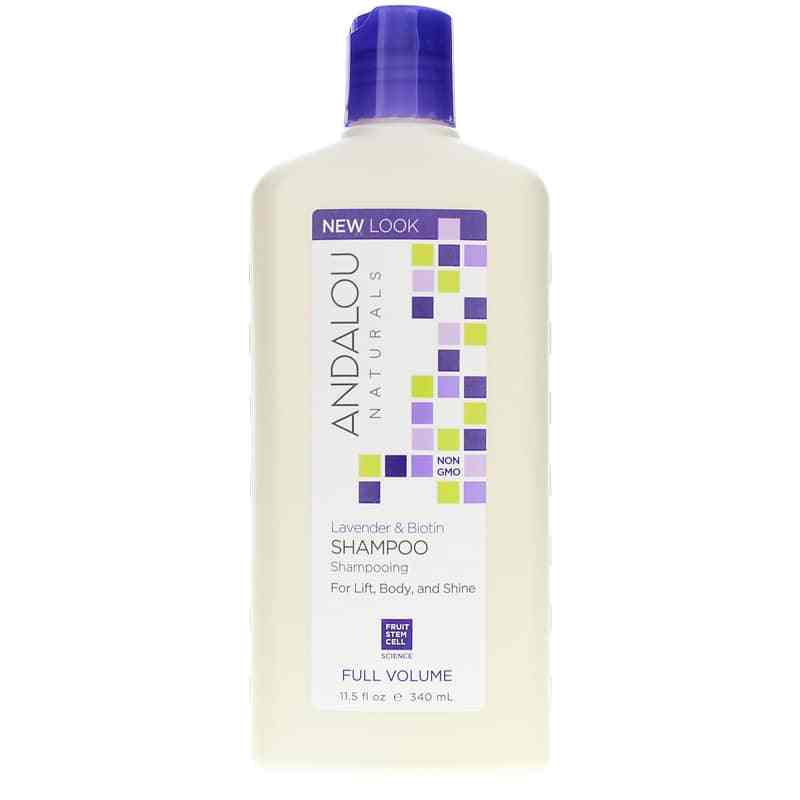 Lavender & Biotin Shampoo, Full Volume Formula, 11.5 Oz, by Andalou Naturals