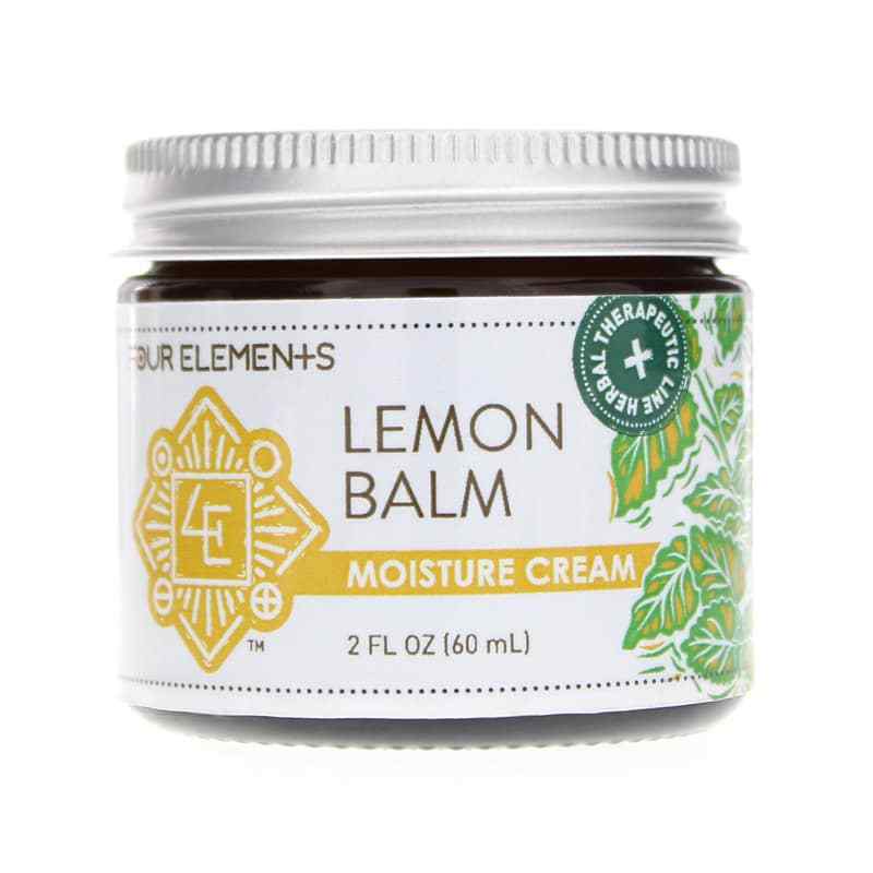 Lemon Balm Moisture Cream, 2 Oz, by Four Elements