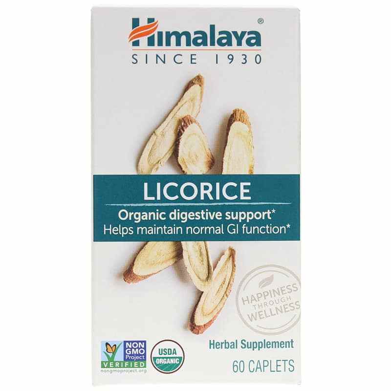 Licorice, 60 Caplets, by Himalaya