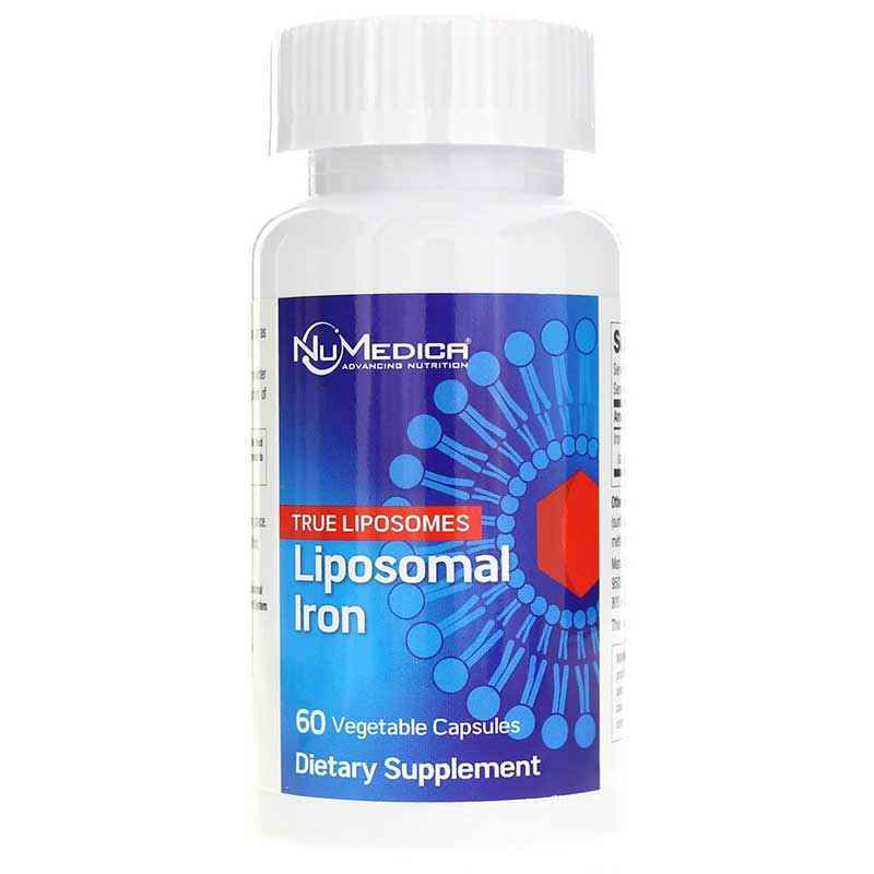 Liposomal Iron, 60 Veg Capsules, by NuMedica