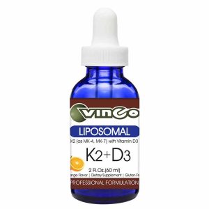 Liposomal K2 + D3, 2 Oz, by Vinco