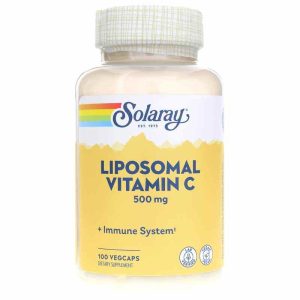 Liposomal Vitamin C 500 Mg, 100 Veg Capsules, by Solaray