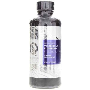 Vitamin C+ Elderberry Liposomal, 3.38 Oz, by Quicksilver Scientific