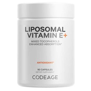 Liposomal Vitamin E+, 90 Capsules, by Codeage