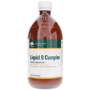 Liquid B Complex Tangerine-Cherry Flavor, 15.2 Oz, by Genestra