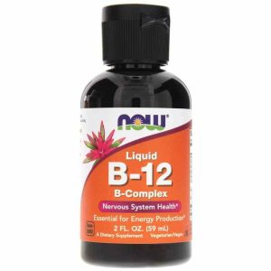 Liquid B12 B-Complex, 2 Oz, by NOW Foods