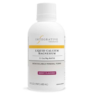 Liquid Calcium Magnesium 1:1 Berry, 16 Oz, by Integrative Therapeutics