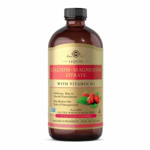 Liquid Calcium Magnesium Citrate with Vitamin D3, 16 Oz, by Solgar