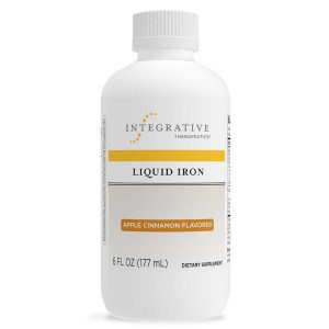 Liquid Iron Apple Cinnamon Flavor, 6 Oz, by Integrative Therapeutics