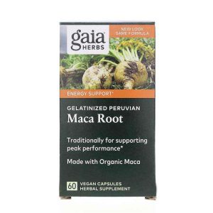 Maca Root, 60 Vegan Capsules, by Gaia Herbs
