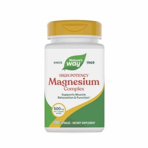 Magnesium Complex Citrate Blend, 100 Capsules, by Natures Way