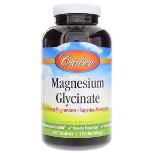 Magnesium Glycinate 400 Mg, by Carlson Labs