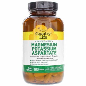 Magnesium Potassium Aspartate, by Country Life