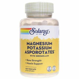 Magnesium & Potassium Asporotates with Bromelain, by Solaray