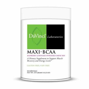 Maxi-BCAA Powder Raspberry Lemonade, 30 Servings, by DaVinci Labs