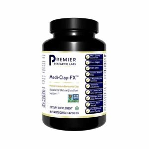 Medi-Clay-FX Calcium Bentonite Clay, 90 Capsules, by Premier Research Labs