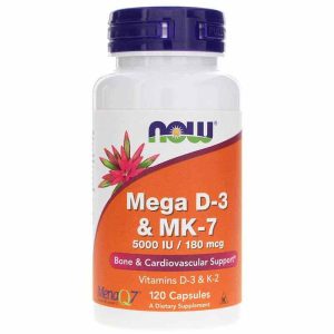 Mega D3 & MK-7, by NOW Foods