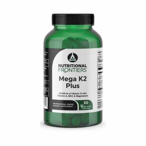 Mega K2 Plus, 60 Veg Capsules, by Nutritional Frontiers