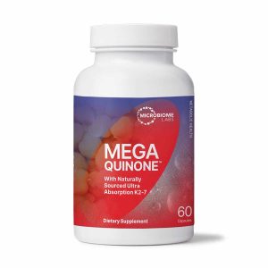 MegaQuinone K2-7, 60 Capsules, by Microbiome Labs