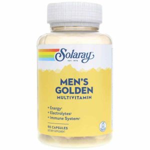 Men's Golden Multi-Vita-Min, 90 Capsules, by Solaray