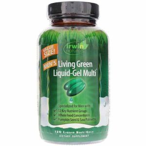 Men's Living Green Liquid-Gel Multi, by Irwin Naturals
