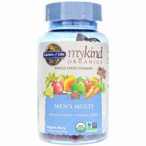 Men's Multi Whole Food Multivitamin Gummies, 120 Gummi, by Garden of Life mykind Organics