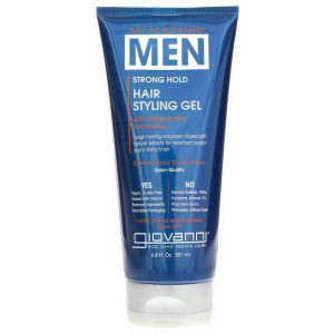 Men's Strong Hold Hair Styling Gel, 6.8 Oz, by Giovanni