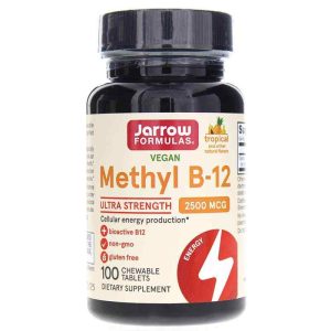 Methyl B-12 2,500 Mcg Tropical, 100 Lozenges, by Jarrow Formulas