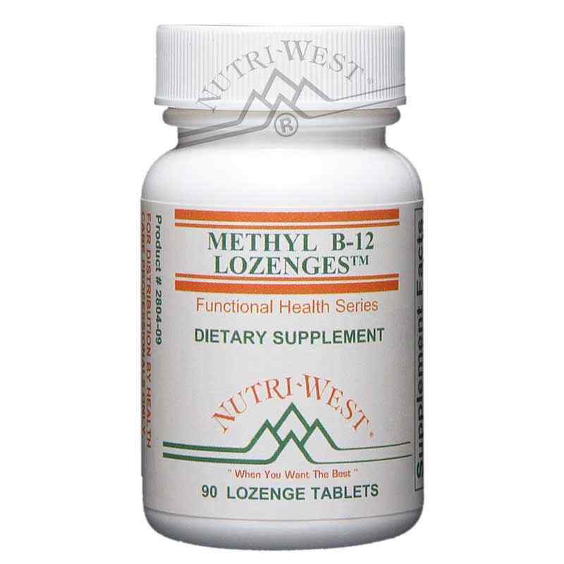 Methyl B-12 Lozenges, 90 Lozenges, by Nutri-West