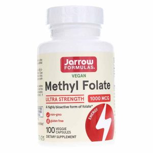 Methyl Folate 1,000 Mcg, 100 Veg Capsules, by Jarrow Formulas