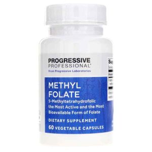 Methyl Folate, 60 Veg Capsules, by Progressive Labs