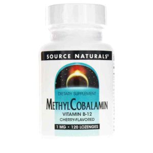 MethylCobalamin Vitamin B-12 Lozenges, by Source Naturals