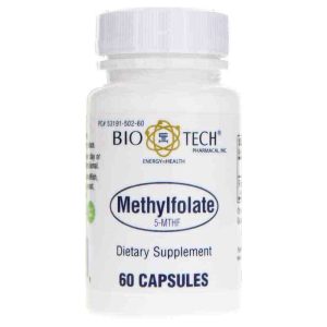Methylfolate 5-MTHF, 60 Capsules, by Bio-Tech Pharmacal