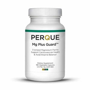 Mg Plus Guard Three Ionized Magnesium Forms, 180 Veg Cap, by PERQUE