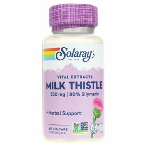 Milk Thistle 350 Mg, 60 Veg Ca, by Solaray