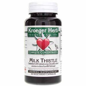 Milk Thistle, 90 Veg Capsules, by Kroeger Herb