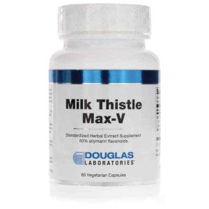 Milk Thistle Max-V 250 Mg, 60 Veg Capsules, by Douglas Laboratories