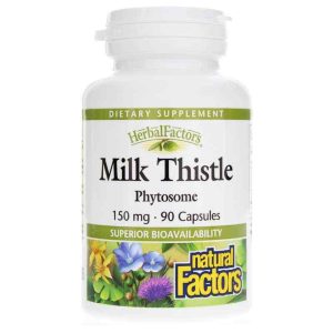 Milk Thistle Phytosome 150 Mg, 90 Capsules, by Natural Factors