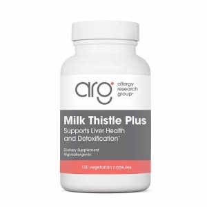 Milk Thistle Plus with Phyllanthus and Dandelion, 120 Veg Capsules, by Allergy Research Group