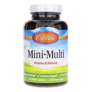 Mini Multi Vitamins & Minerals w/ No Added Iron, by Carlson Labs