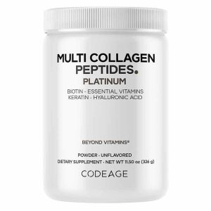 Multi Collagen Peptides Platinum, 11.5 Oz, by Codeage