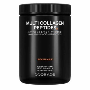 Multi Collagen Peptides + Probiotics, 10.58 Oz, by Codeage